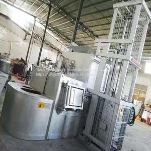 Nonferrous Metal Smelting 5 Tons of Large Fuel Gas Aluminum Melting Furnace thumbnail-4