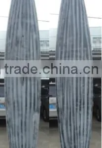 14' SUP Race Paddle Boards AKU Shaping Epoxy Boards Red Rail Bamboo Race Board thumbnail-3