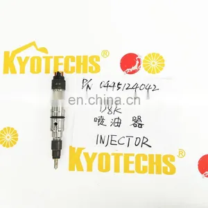 0445124042 Injector 0445124007 04909358 04915316 Fuel Injector EC350 D8K Diesel Engine Injector for Bosch Volvo thumbnail-2