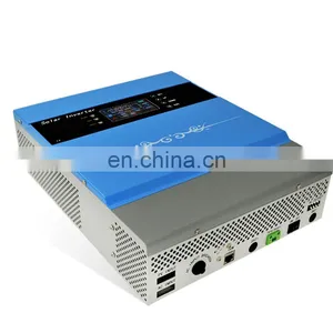 Factory Hot Sale 5KW 24V 48V 96V MPPT Low Frequency Hybrid Solar Inverter thumbnail-1