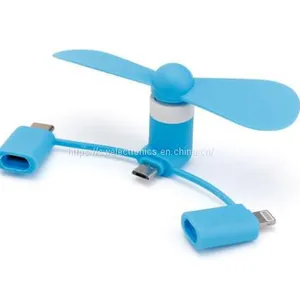 Fancy Mini Fan Portable Fan for Mobile Phone and Computer thumbnail-1