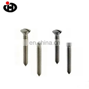 Hot Sale DIN 7973 Slotted Raised Countersunk Oval Head Tapping Screws thumbnail-2