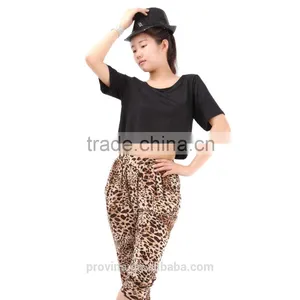 Hot Sale Dansgirl Stylish Comfortable Leopard Jazz Harem Pants thumbnail-1