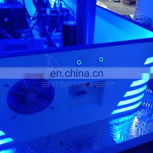 Shopping Mall Commercial Carnival Game Machine 2 Seats 9D VR Cinema Egg Chair for Sale thumbnail-2