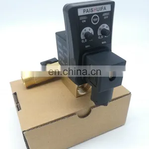 Viola Electronic Oil Macanism With Adjustment Flood and Auto Smc Tube End Valves Drain Valve thumbnail-1