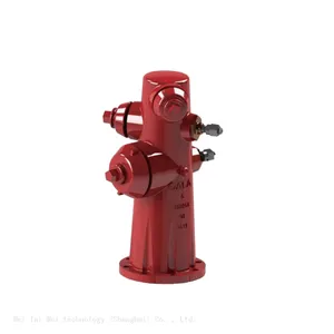 FIRERISER WET BARREL FIRE HYDRANT，UL/ULc Listed,FM Approved thumbnail-2