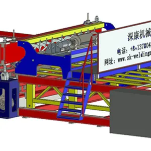 Mechanical Automatic Diameter Feeding, Automatic Net Out and Net Falling, Reinforced Mesh Welding Machine thumbnail-2
