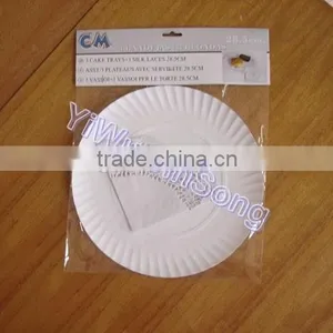 Disposable Paper Doily With Plate Packed thumbnail-1