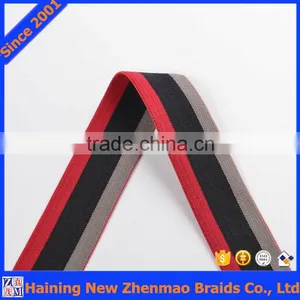Tenacity Woven Three Colors Striped Ribbon With National Jacquard thumbnail-2