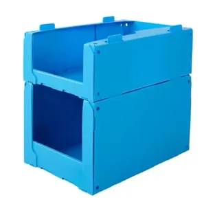 Customizable Corrugated PP Plastic Picking Bins for Warehouse Storage China Supplier thumbnail-1