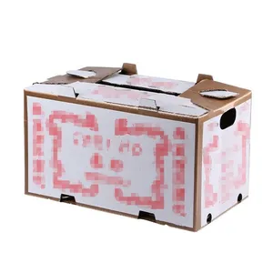 Breathable Vegetable Carton for Farm Handling and Cold Chain Delivery Wax Impregnated thumbnail-1