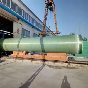 GRP Buried Municipal Sewage Pipe Installation, Quick and Easy Maintenance thumbnail-2