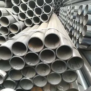 Chinese Factory Black Round Tube Hot Rolled for Building Astm Bs Large Stock With Short Delivery Time thumbnail-4