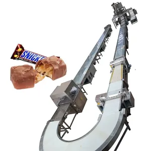 Automatic Multiple Candy Bar Corn Bar (snickers) Production Line With Chocolate Enrobing thumbnail-2
