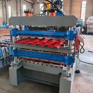 Three Layer Roll Forming Machine, Fully Automatic Roof Panel Roll Forming Machine Equipment thumbnail-2