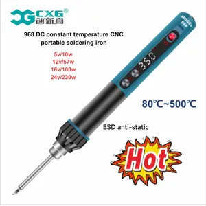 CXG 968 DC Constant Temperature CNC Protable Wireless Soldering Iron USB thumbnail-1