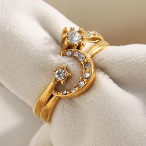 316L Surgical Stainless Steel Ring 6mm Comfort Fit Electroplated Color OEM/ODM Supplier thumbnail-1