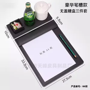 Business Office Meeting Mat A4 Folder Board Hotel Contract Signing Notepad Holder Writing Board Holder Meeting Supplies thumbnail-1