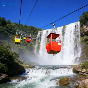 Dq Steel Cable Car System for Amusement Parks Outdoor Recreational Areas-Safe Passenger Transport Easy Installation High Amusement Park Cableway thumbnail-1
