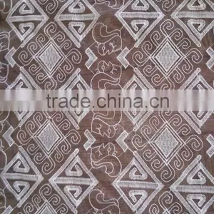 Original Embroidery Fabric Organdy Milk Silk Lace With Water Soluble Full Lace for Garment Accessory thumbnail-4