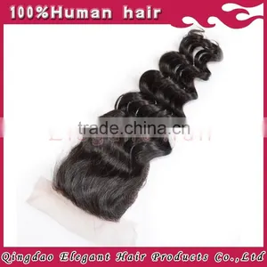 6A Grade Hot Hair Beauty Product Silk Base Lace Frontal Closure thumbnail-4