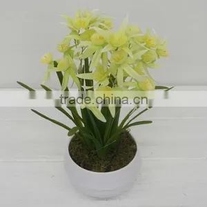 High Quality Handmade Fabric Artificial Flower Bouquet/artificial Flower Heads/ Fresh Cut Flower thumbnail-5