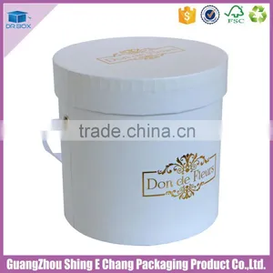 Customer Made Gold Stamping Round Flower Box Art Paper thumbnail-6
