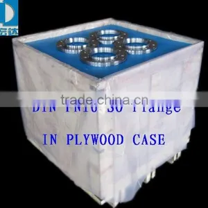 DIN Carbon Steel SO Forged Flange Packed in Plywood thumbnail-1