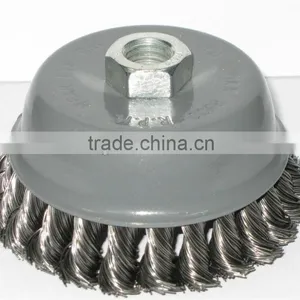 Twisted Knot Wire Cup Brush,CEPILLO DE COPA ENTORCHAD thumbnail-5