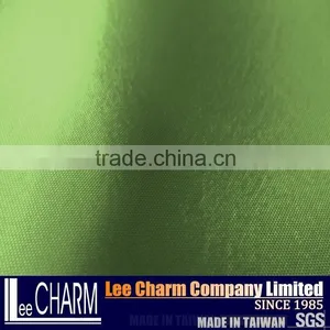 Leaf Green Taffeta Artificial Plant Material Stiff Fabric thumbnail-1