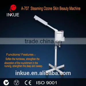 Hot Sale Facial Face Steamer Beauty Instrument , Eyelash Moisturizer Vapour Ozone Face Steamming Machine A-707 thumbnail-1