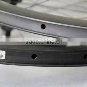 T700 Carbon Road Wheels 27mm Width Carbon Clincher Road Wheels 56C thumbnail-2