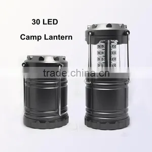 (1500327) 1 Mode Super Bright Portable 30LED 60LM LED Lantern With Stainless Steel Handle thumbnail-1