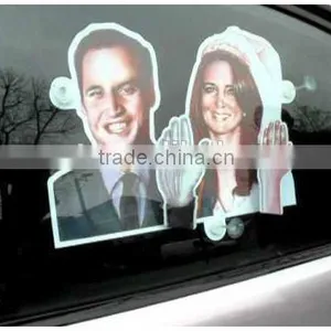 Outdoor Display Advertisement Car Sign /Decal on the Car Window thumbnail-1