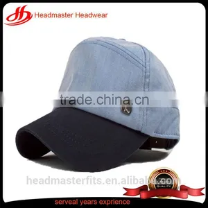 Custom Unique 100%cotton Baseball Hat With Metal Patch thumbnail-3