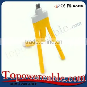 Very Short Stand Function Mobile Phone Charger Micro Usb Cable Wholesale Online thumbnail-3