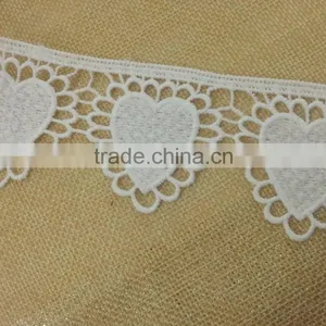 Fancy Emboridery Lace for Ladies Sweater Neckline --- H1665 thumbnail-4