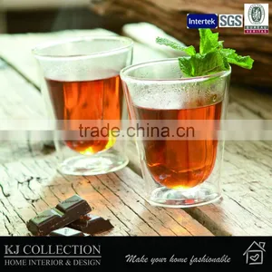 Double Wall Tea Glass, 225ML Borosilicaat Glas thumbnail-1