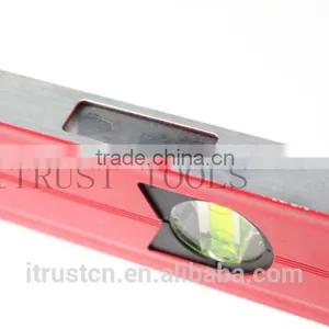Red Aluminium Spirit Level With and Good Bubble MT2048 thumbnail-5