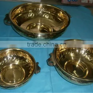 Brass Decoration Pot/Urli thumbnail-1