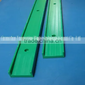 Guangzhou Engineering Plastics CNC Machining UHMW-PE Guide Rail Plastic Guide Rail thumbnail-3