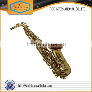 Stock Product Chinese Cheap Gold Lacquer Alto Sax Alto Saxophone With Case thumbnail-1