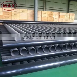 China Black Color UPVC Material UPVC Pipe 250mm for Sale thumbnail-2