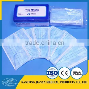 Non Woven Disposable Face Mask / Surgical Face Mask (Ear-loop or Tie-On) thumbnail-4