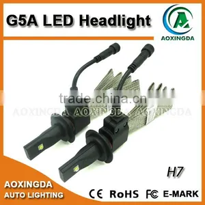 2015 Newest H7 LED Headlight Bulb CREE 5000LM With Flexible Copper Wire Heat Sink thumbnail-1