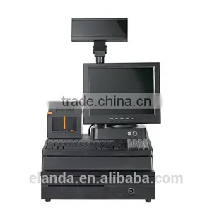 Thermal Printer and Cash Box 12.1 Inch LED Supermarket Pos System Terminals thumbnail-2