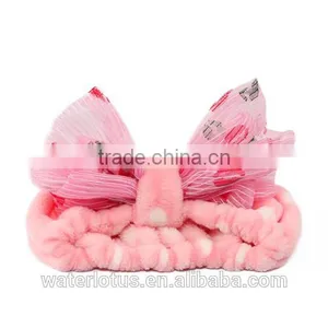 Beauty Cute Hot Sale Designer Head Wrap Organza Bowknot Headwrap thumbnail-1