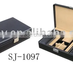 OEM Black Leather Jewelry Box thumbnail-1