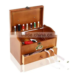 Family Wood Sewing Box thumbnail-1
