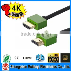 Ultra Slim M/M HDMI to HDMI Cable 2.0 (HDTV 2160P 1.8M) With CE ROHS Certificates for PS4 SET-UP BOX thumbnail-5